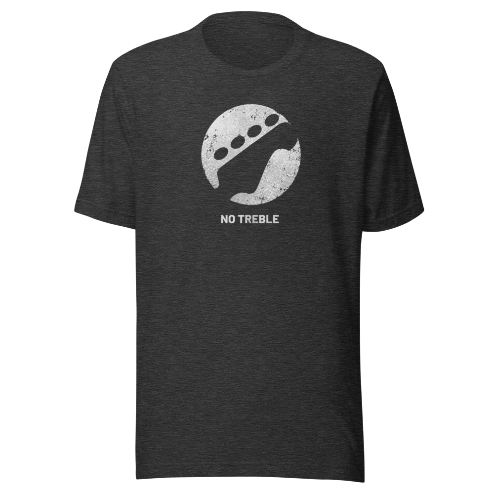 Distressed Unisex t-shirt (White Logo) Several Color Options