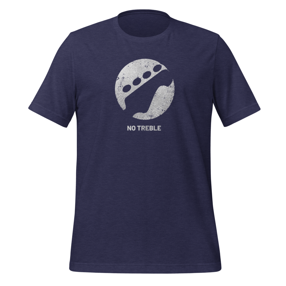 Distressed Unisex t-shirt (White Logo) Several Color Options
